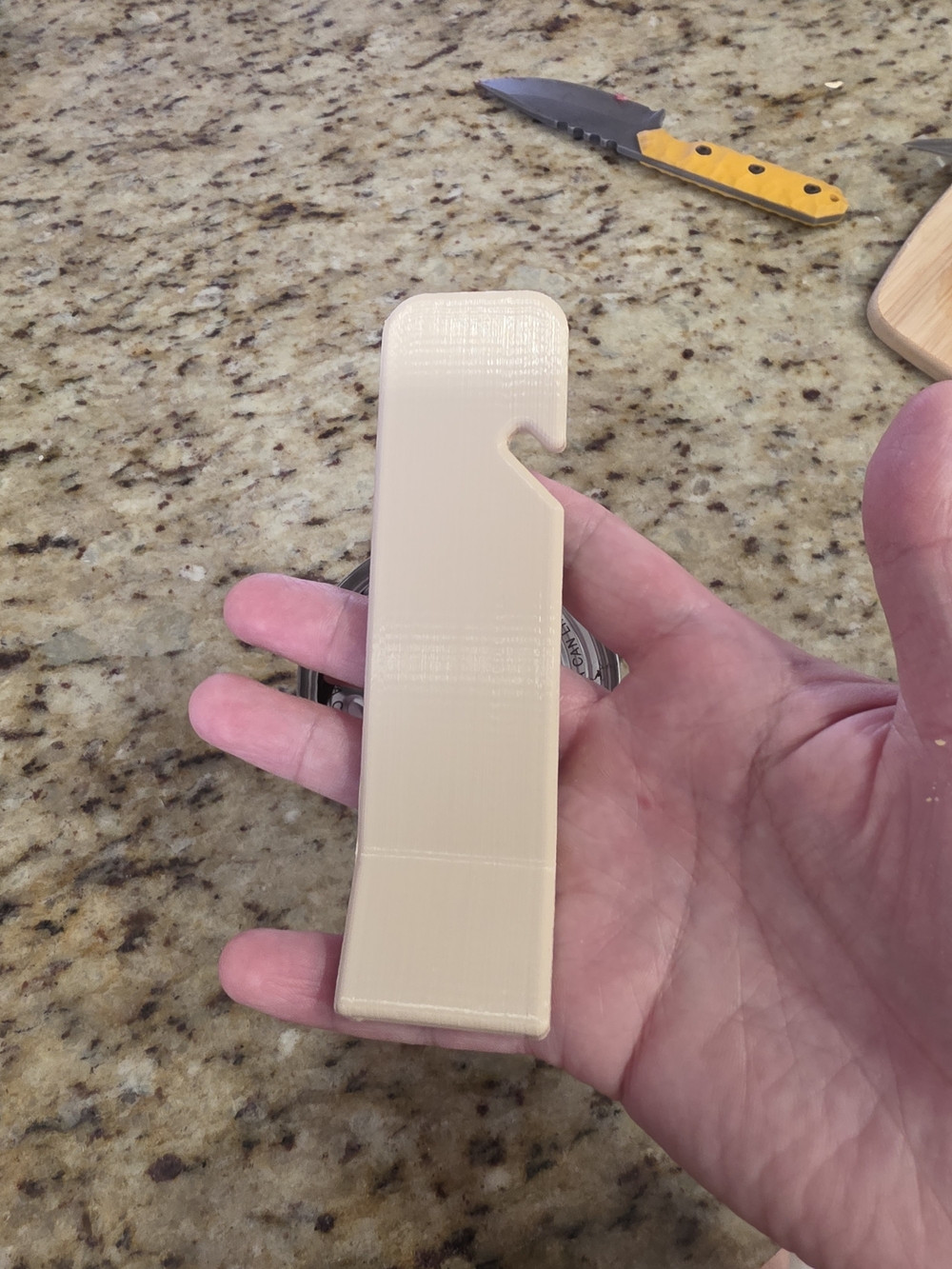 3D Printed Can Tab Opener